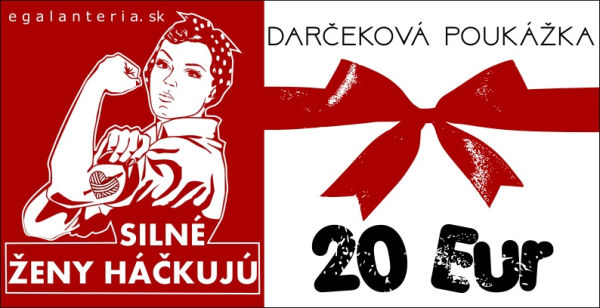 Darčeková poukážka 20 €