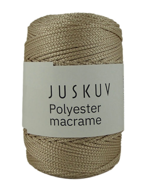 Polyester macrame Juskuv 11 - svetlá béžová