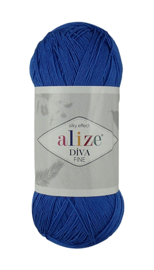 Alize Diva FINE 132 - kráľovská modrá
