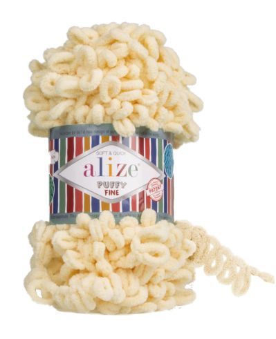 Alize Puffy Fine 160 - vanilka